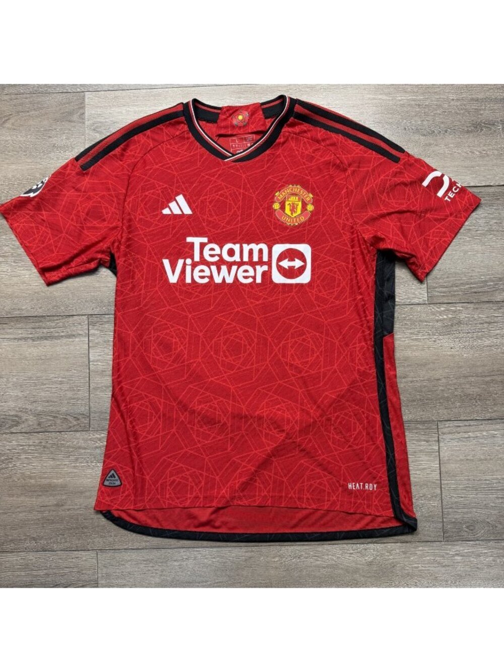 MANCHESTER UNITED 2023/2024 FOOTBALL SHIRT JERSEY HOME ADIDAS Rogelj #40 SIZE L